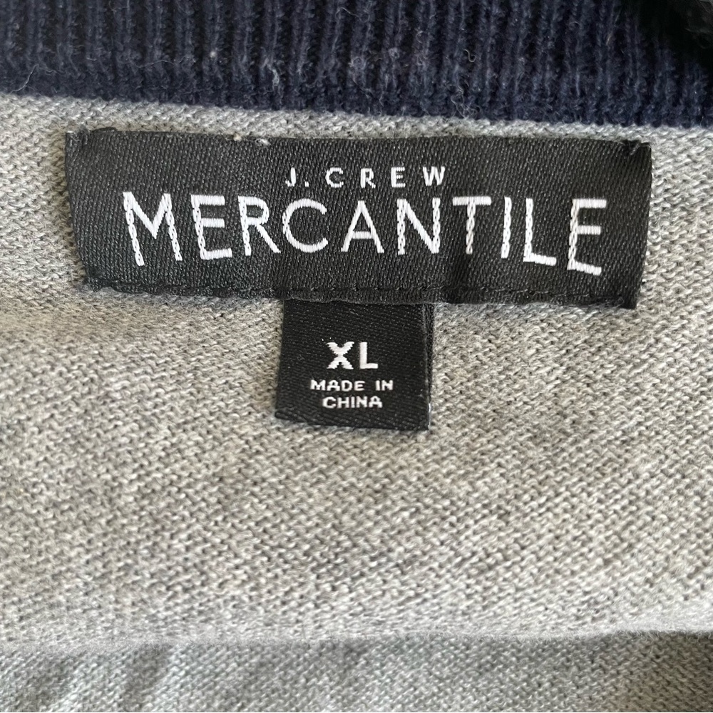 J.Crew Factory Color Block Crew Beck Sweater - image 3